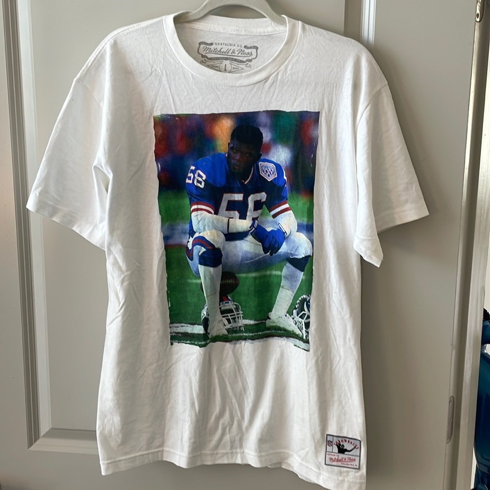 Mitchell And Ness X Super Bowl Lawrence Taylor Giants Shirt Julian Love